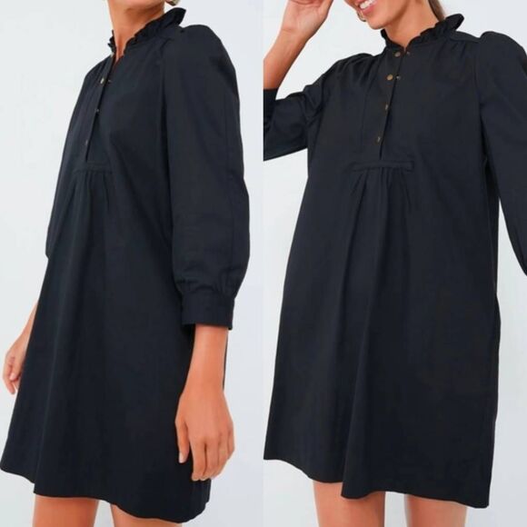 Tuckernuck Pomander Place Black Claiborne Dress XS - Picture 12 of 12